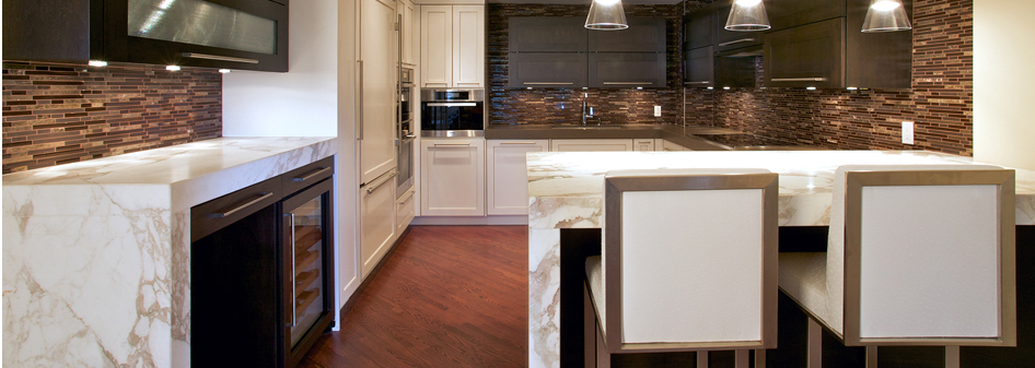 Calacatta Marble Kitchen Countertop